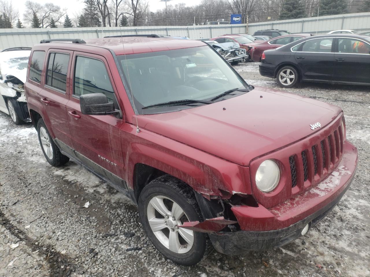 JEEP PATRIOT SP 2012 with VIN 1C4NJRBBXCD562801 - Photo from auction