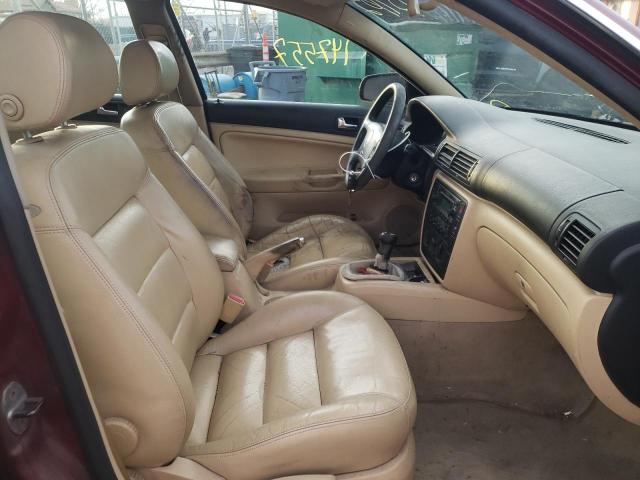 Photo 5 from auction – 2003 VOLKSWAGEN PASSAT GLS with VIN WVWPD63B13P331118