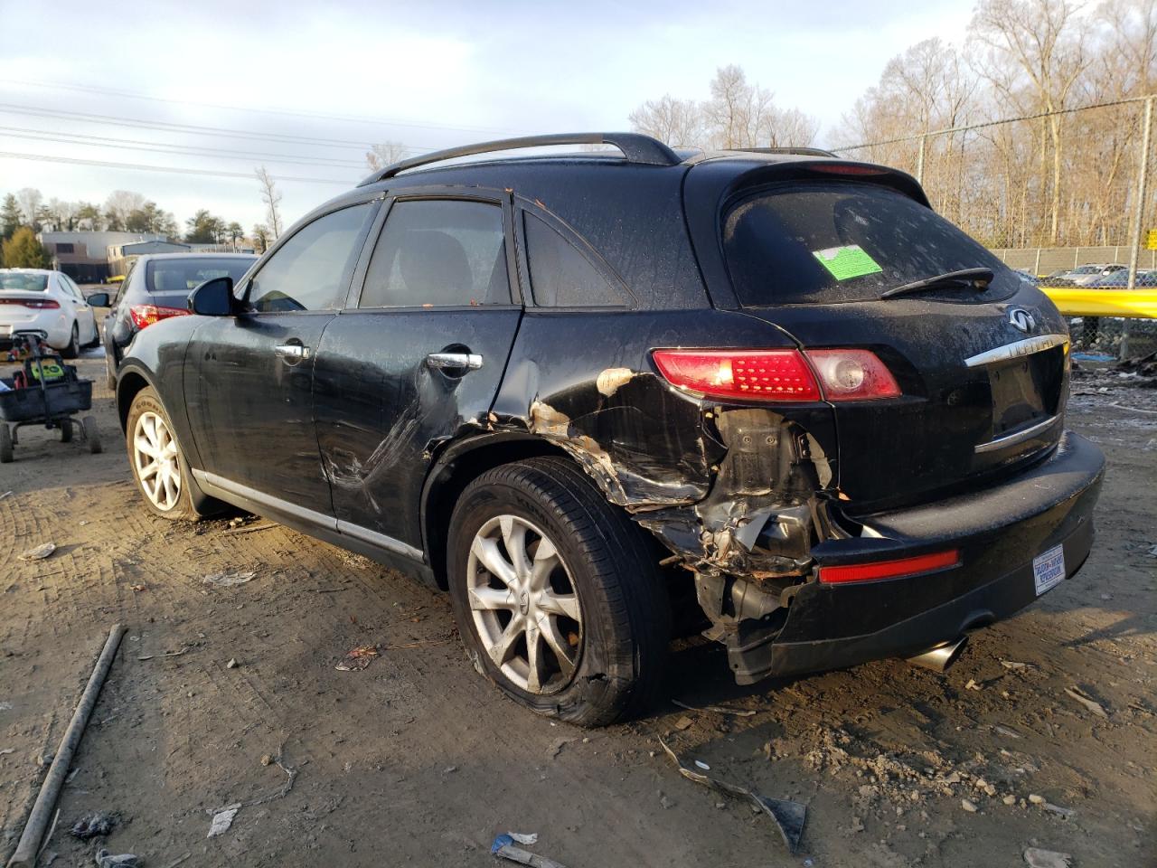 Photo 3 from auction – 2006 INFINITI FX35 with VIN JNRAS08U86X104998