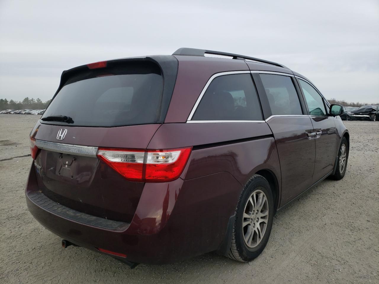 Photo 4 from auction – 2012 HONDA ODYSSEY EX with VIN 5FNRL5H69CB138761