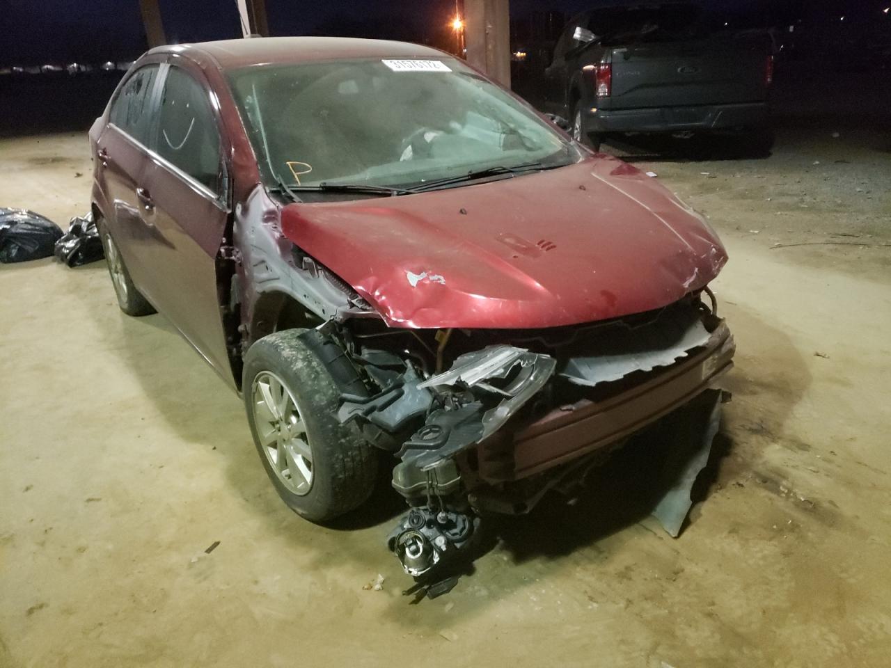 CHEVROLET SONIC LT 2017 with VIN 1G1JD5SHXH4110415 - Photo from auction