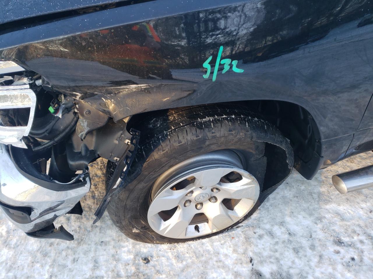 Photo 9 from auction – 2019 RAM 1500 BIG H with VIN 1C6SRFFT8KN663767