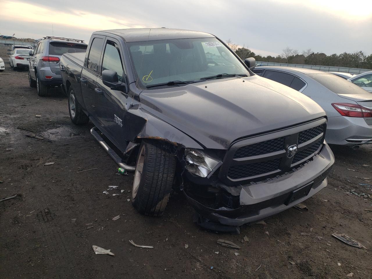 RAM 1500 ST 2017 with VIN 1C6RR7FG1HS867974 - Photo from auction