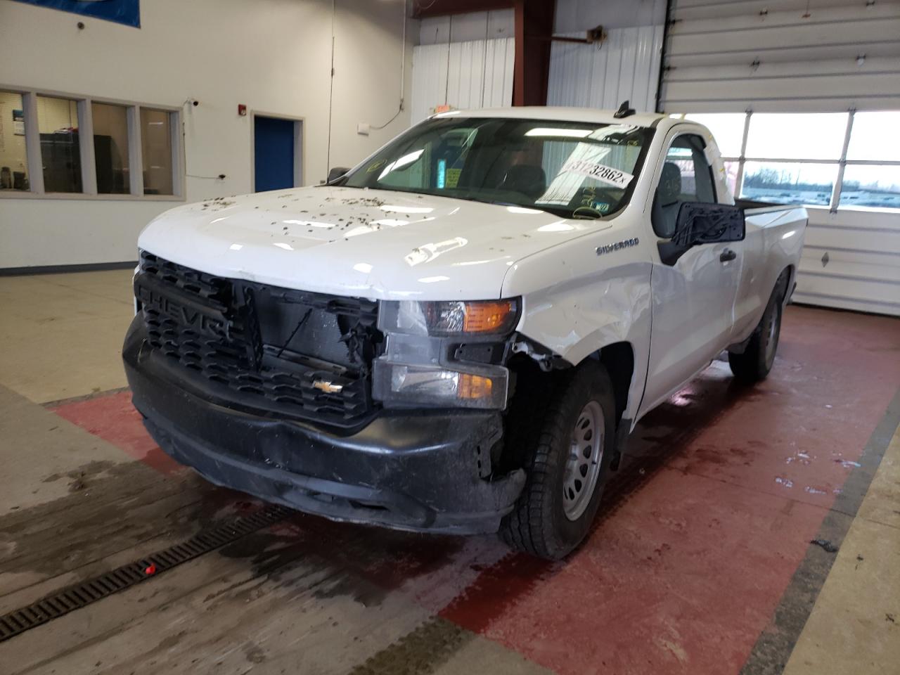 Photo 9 from auction – 2021 CHEVROLET SILVERADO with VIN 3GCNYAEK5MG324772