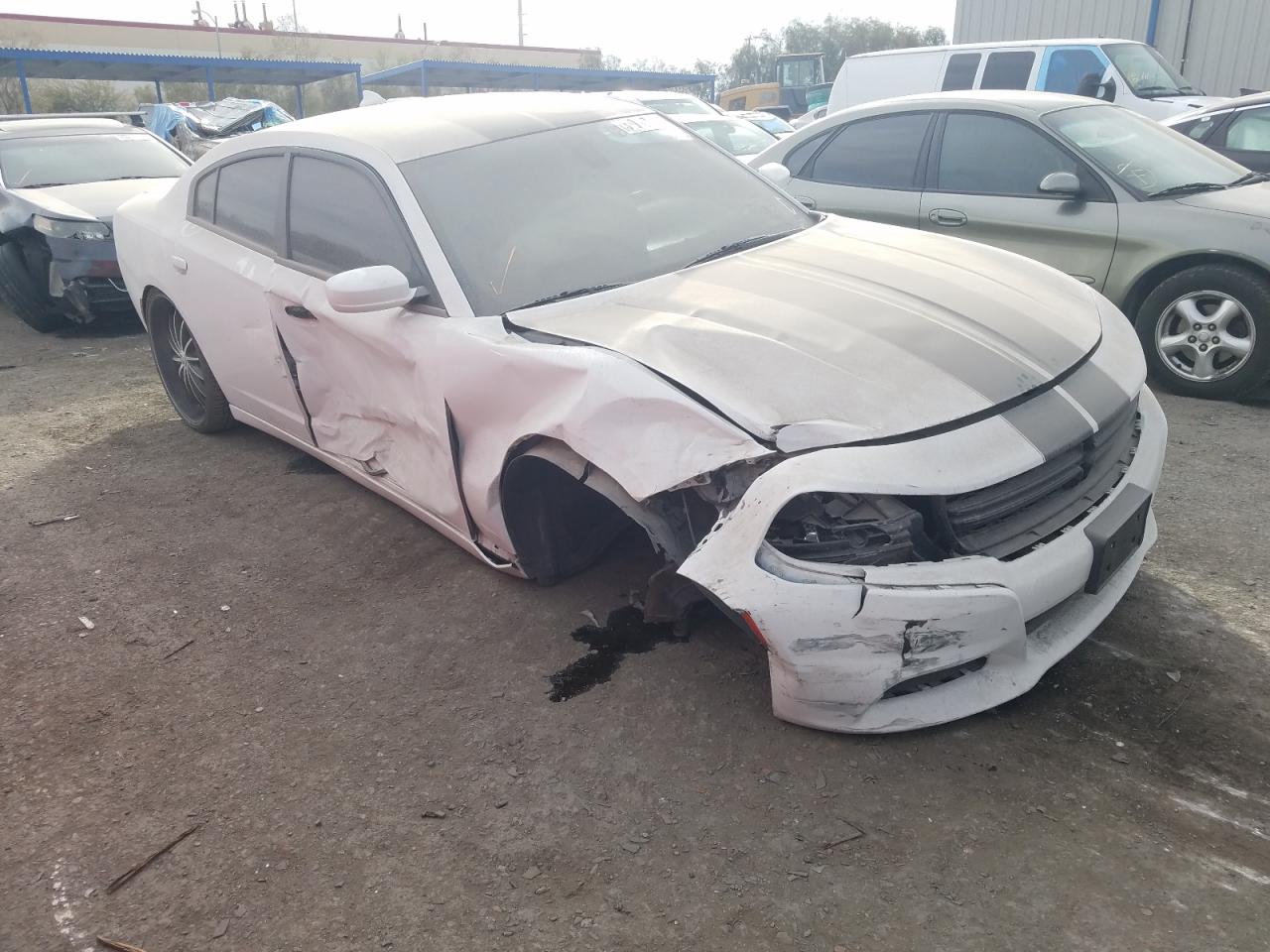 DODGE CHARGER SX 2016 with VIN 2C3CDXHGXGH346336 - Photo from auction