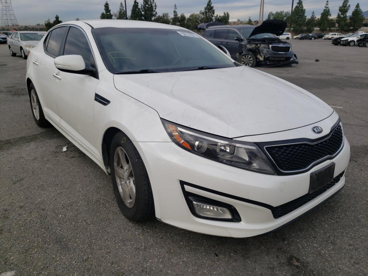 KIA OPTIMA LX 2015 with VIN KNAGM4A72F5579684 - Photo from auction
