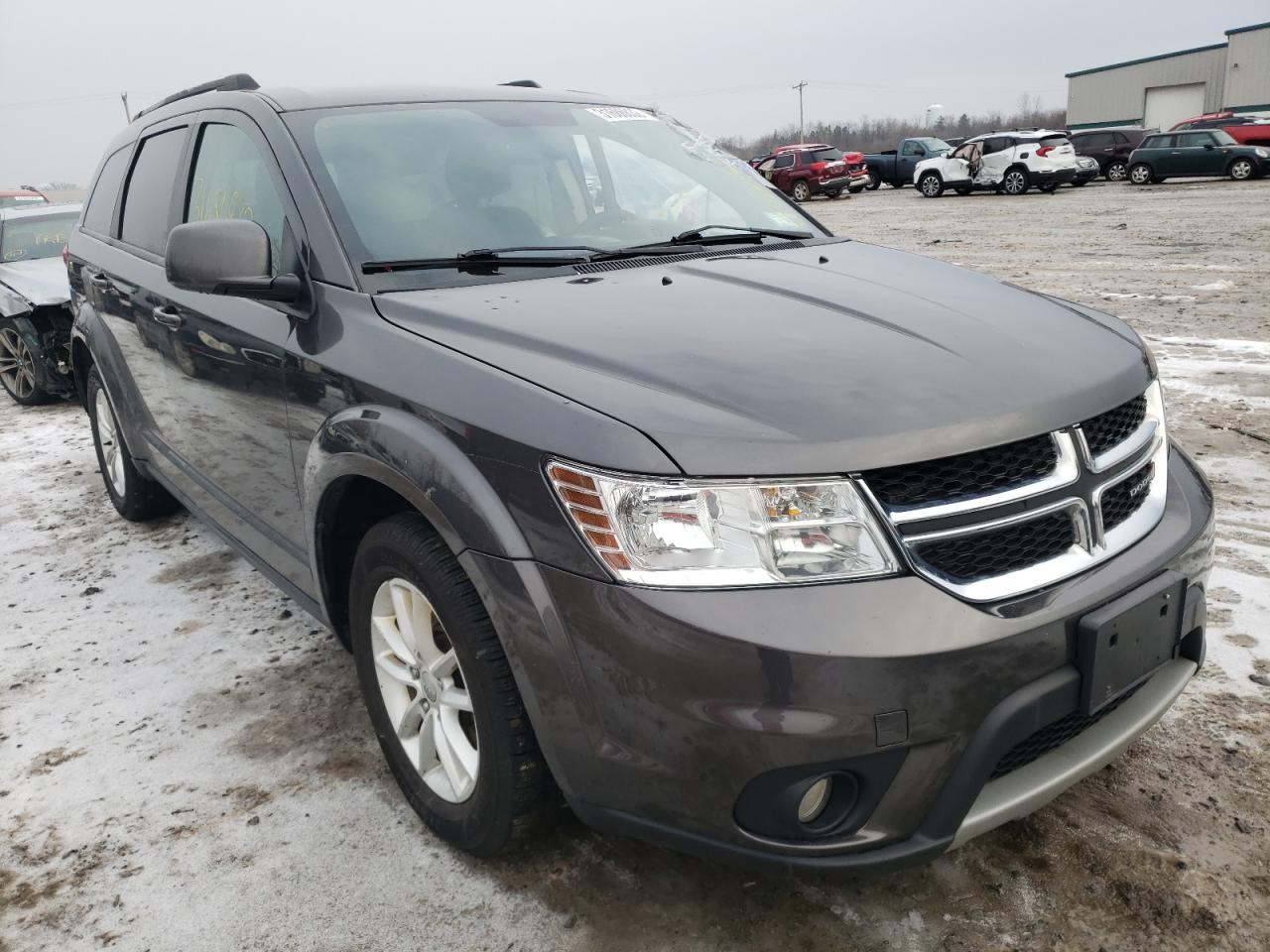 DODGE JOURNEY SX 2017 with VIN 3C4PDCBB2HT582720 - Photo from auction