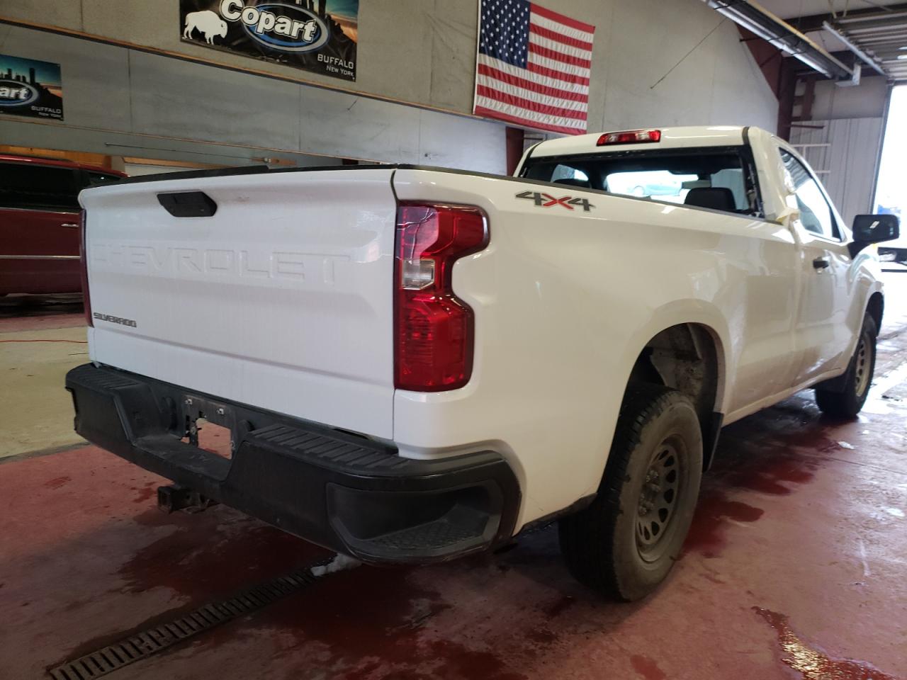 Photo 4 from auction – 2021 CHEVROLET SILVERADO with VIN 3GCNYAEK5MG324772