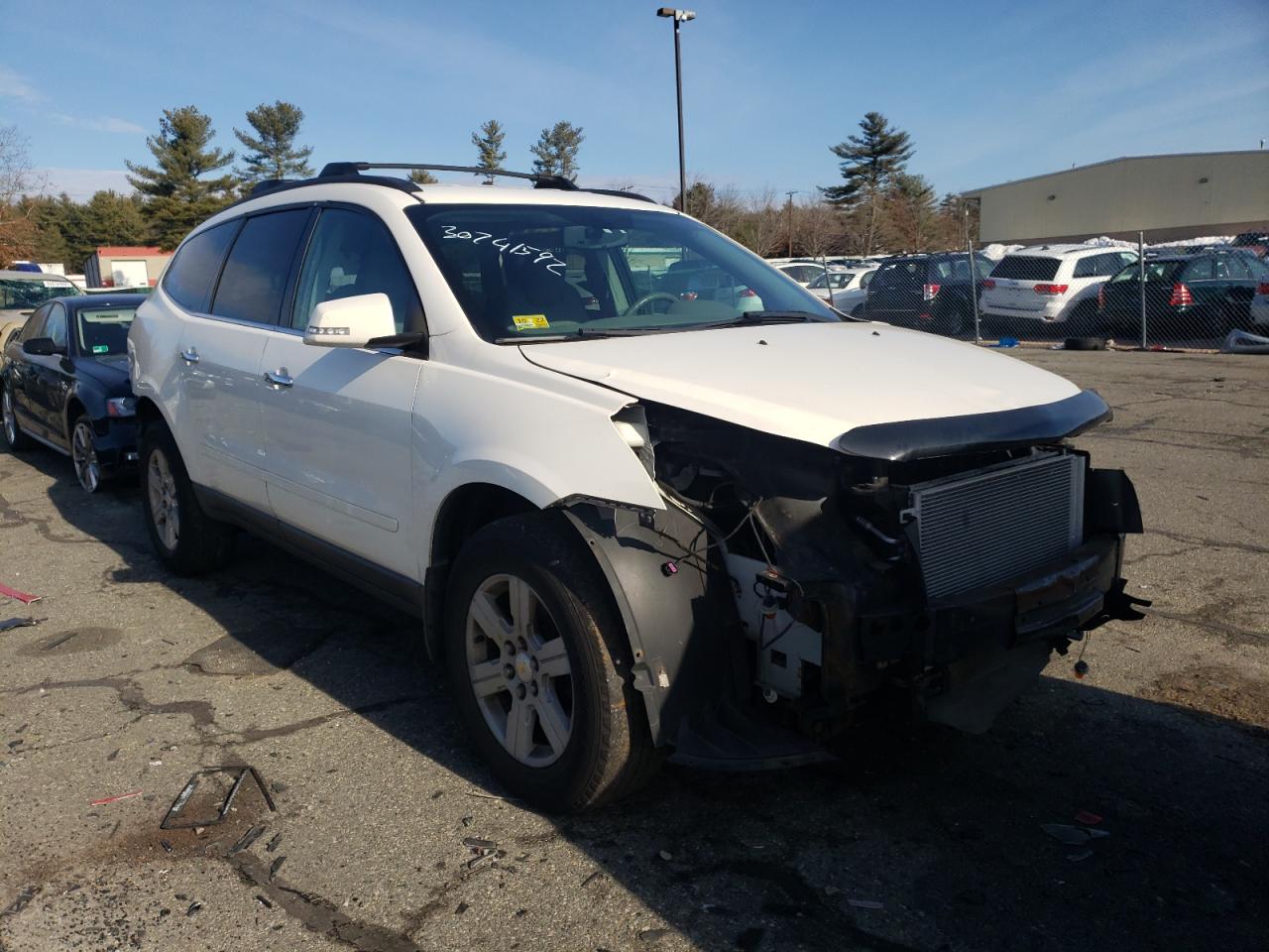 CHEVROLET TRAVERSE L 2011 with VIN 1GNKVJED1BJ323604 - Photo from auction