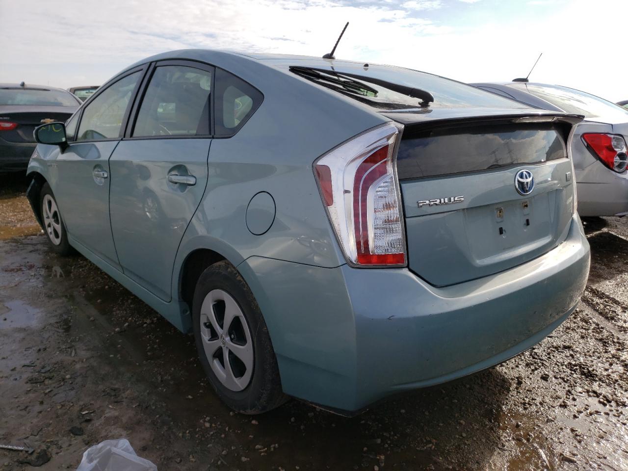 Photo 3 from auction – 2014 TOYOTA PRIUS with VIN JTDKN3DU8E1767041