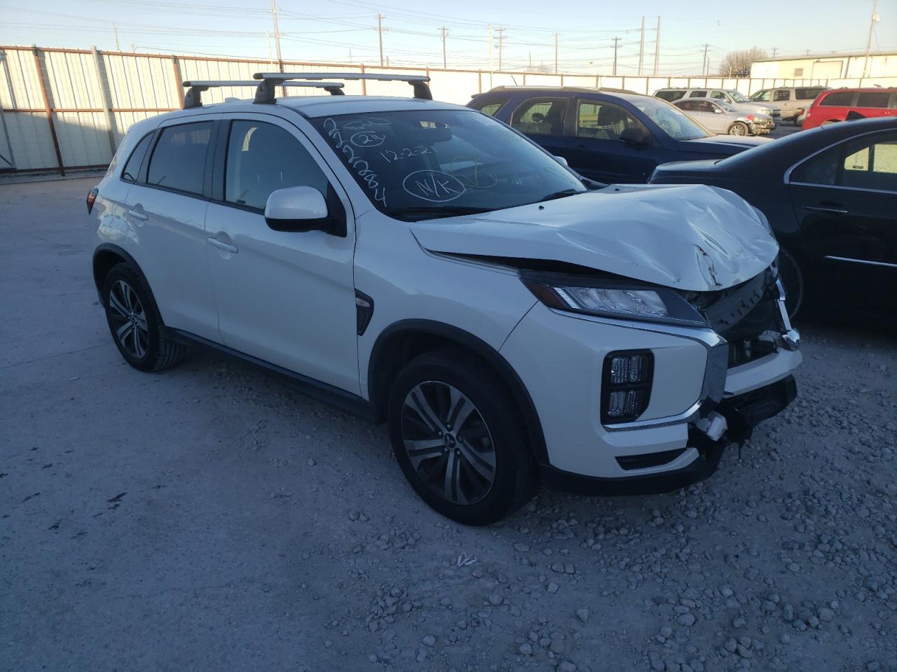 MITSUBISHI OUTLANDER 2020 with VIN JA4AP3AU3LU008409 - Photo from auction