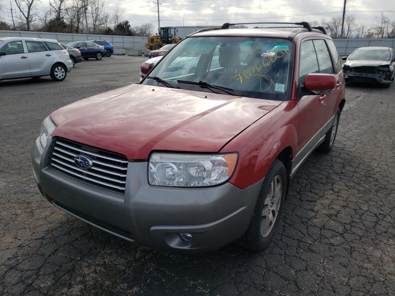 Photo 2 from auction – 2006 SUBARU FORESTER 2 with VIN JF1SG67696H743239
