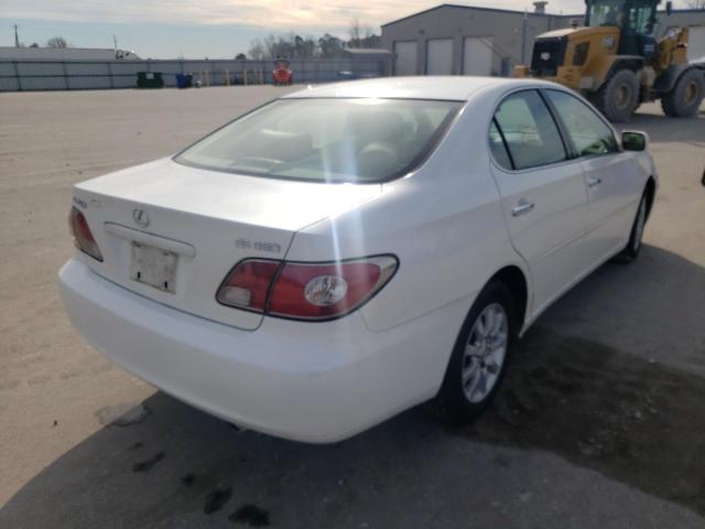 Photo 4 from auction – 2004 LEXUS ES 330 with VIN JTHBA30G245009035