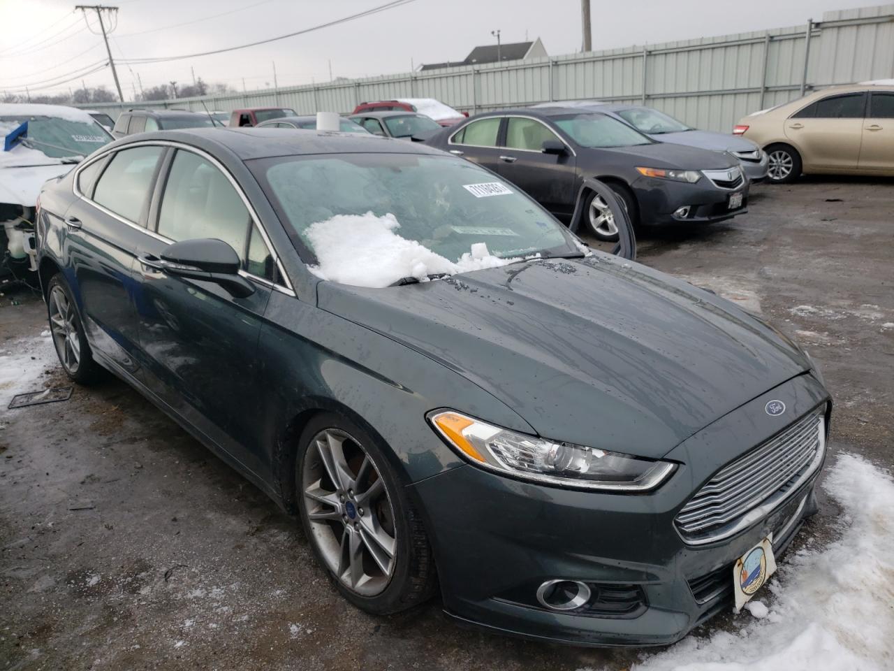 FORD FUSION TIT 2015 with VIN 3FA6P0D9XFR179063 - Photo from auction