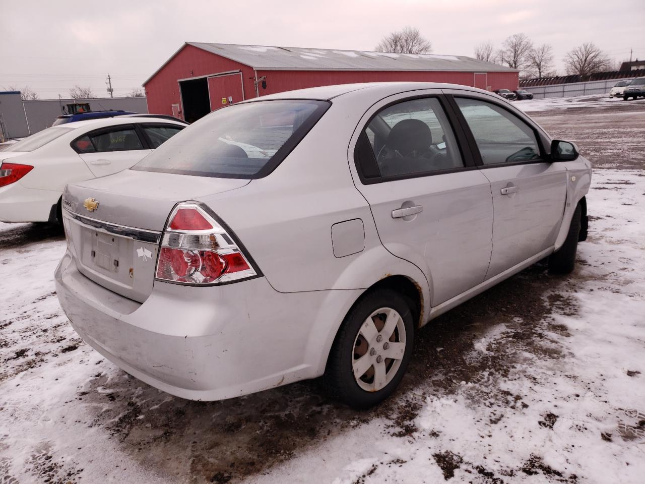 Photo 4 from auction – 2008 CHEVROLET AVEO BASE with VIN KL1TD55638B017524