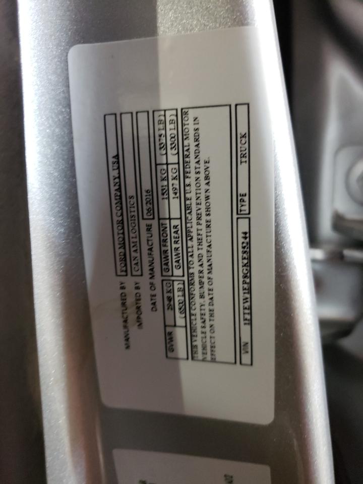 Photo 10 from auction – 2016 FORD F150 SUPER with VIN 1FTEW1EP8GKE85244