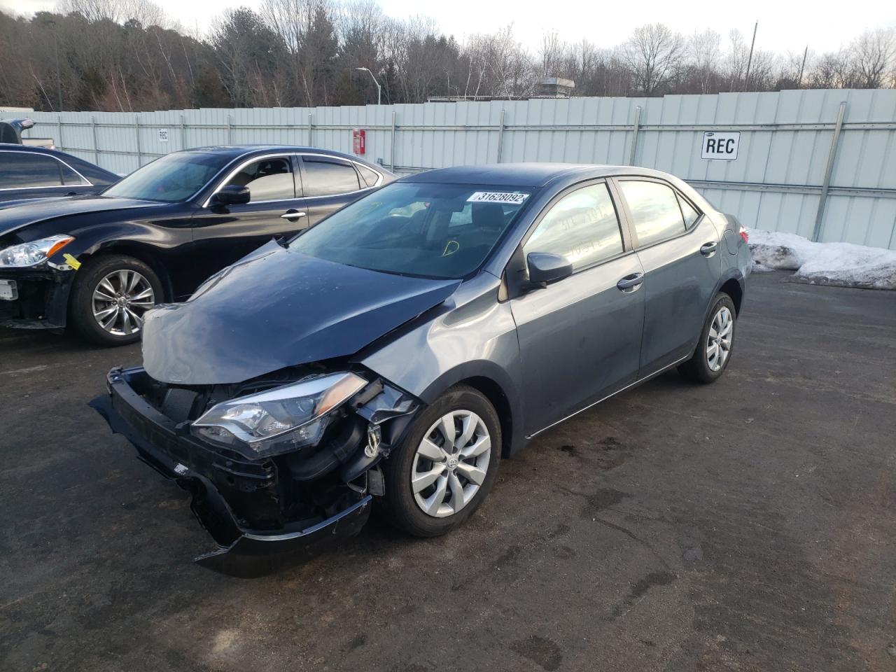 Photo 2 from auction – 2014 TOYOTA COROLLA L with VIN 2T1BURHE3EC141613
