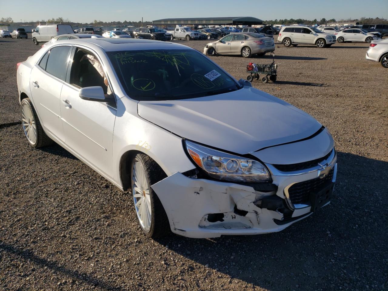 CHEVROLET MALIBU 2016 with VIN 1G11C5SA9GF125609 - Photo from auction
