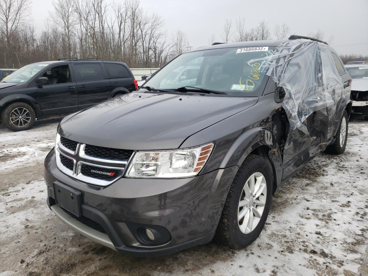 Photo 2 from auction – 2017 DODGE JOURNEY SX with VIN 3C4PDCBB2HT582720