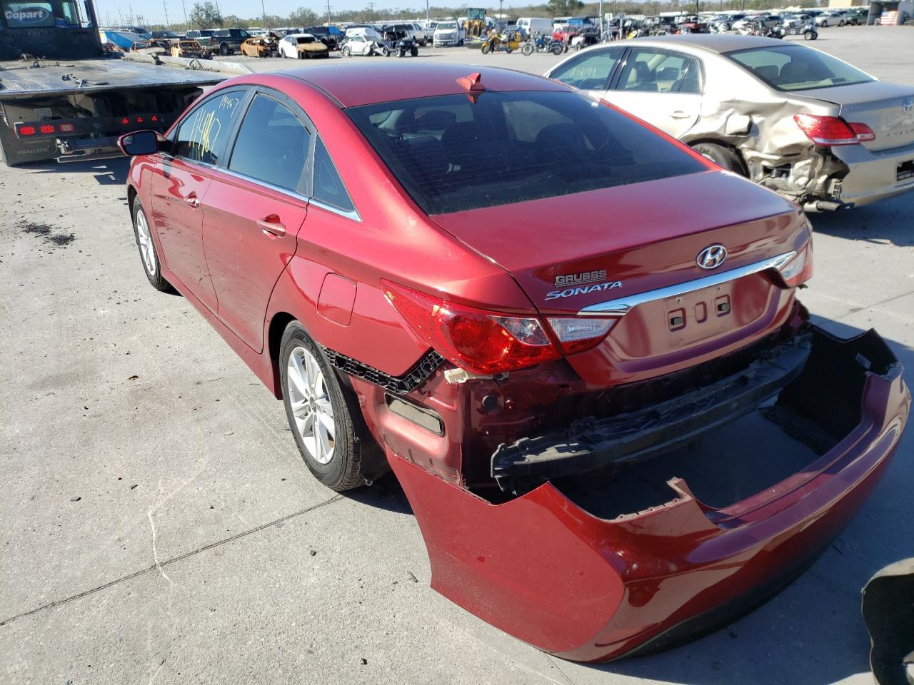 Photo 3 from auction – 2014 HYUNDAI SONATA GLS with VIN 5NPEB4AC4EH906727