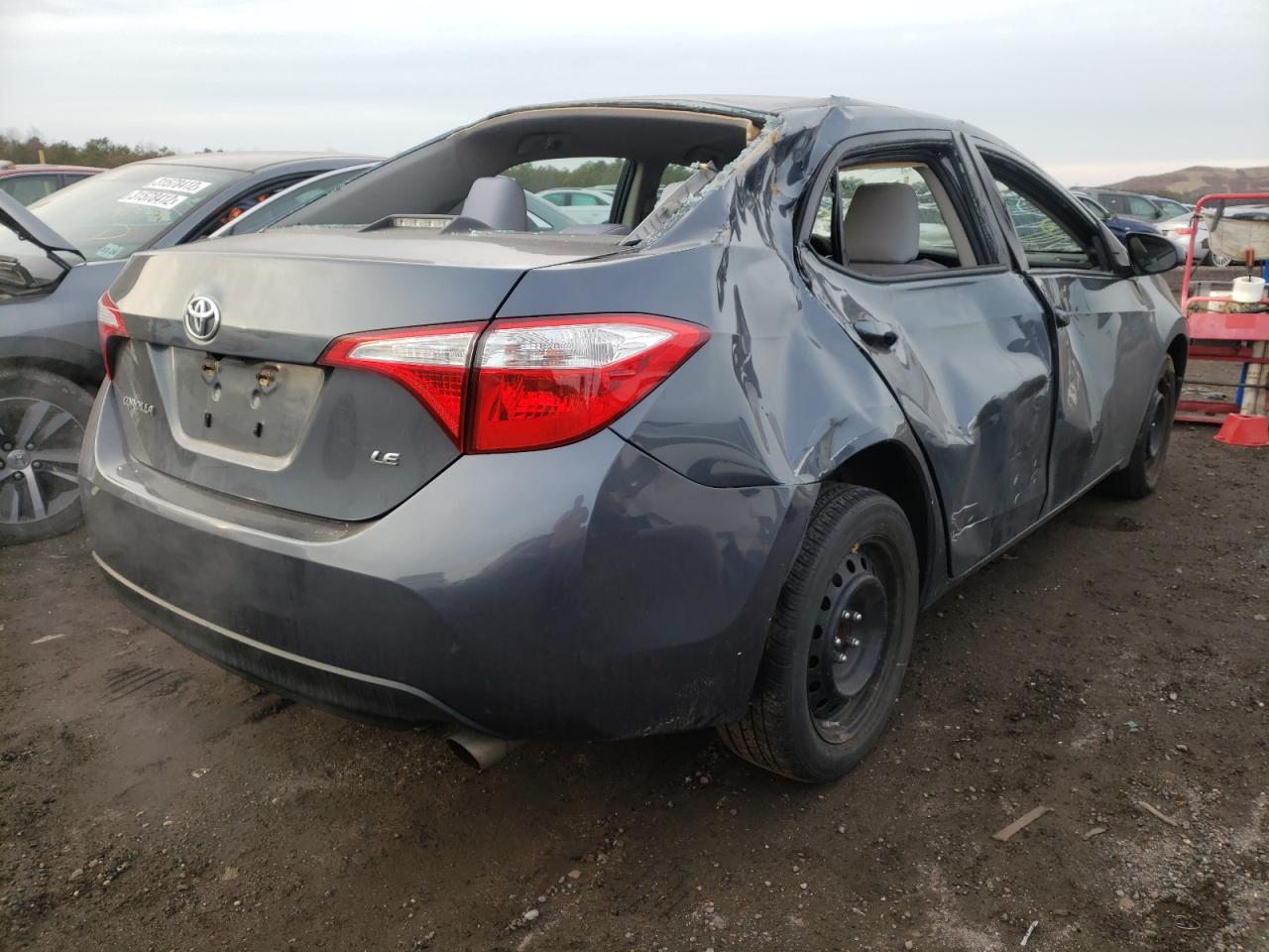 Photo 4 from auction – 2015 TOYOTA COROLLA L with VIN 2T1BURHE5FC266419