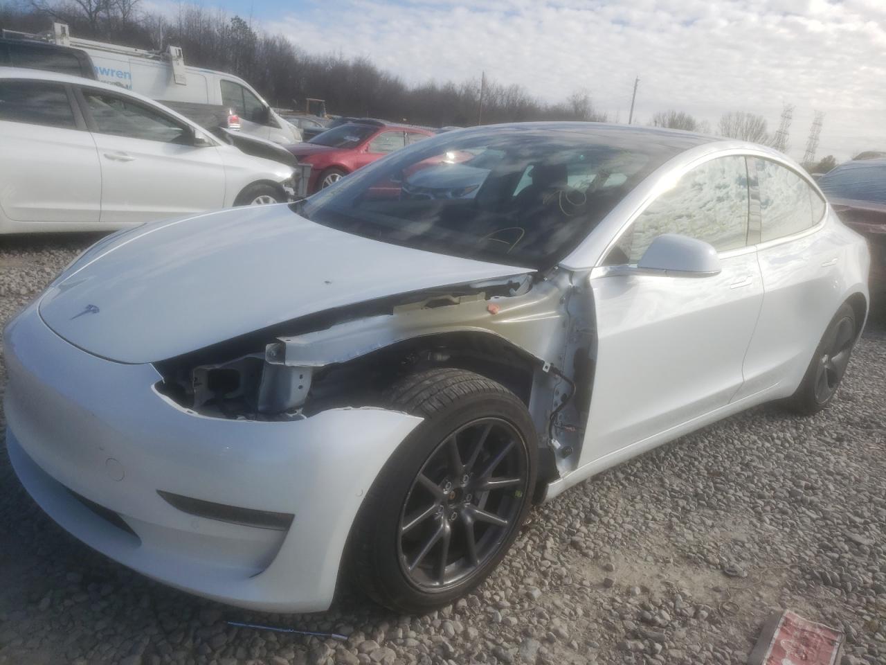 Photo 9 from auction – 2020 TESLA MODEL 3 with VIN 5YJ3E1EB7LF618078