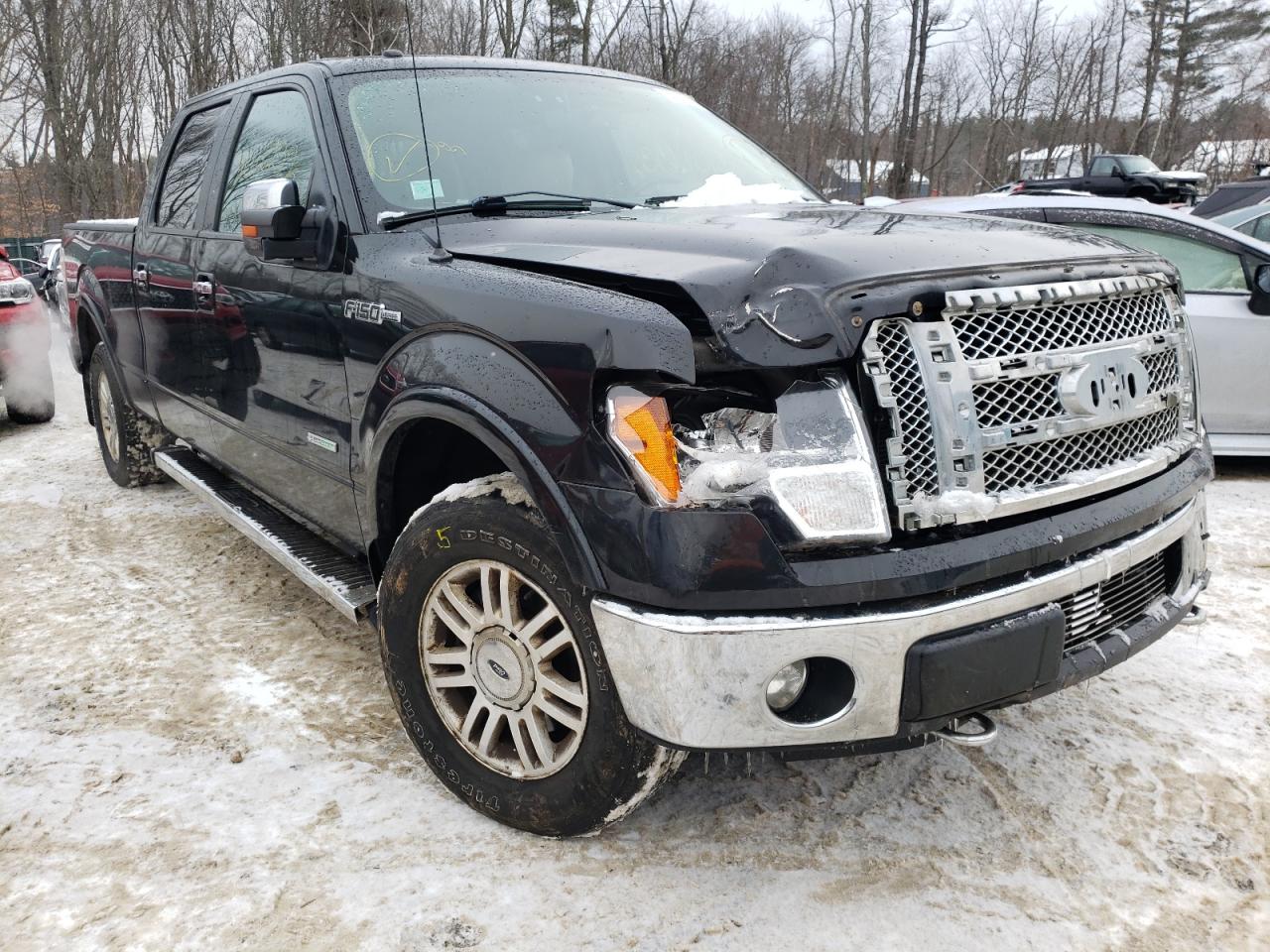 FORD F150 SUPER 2012 with VIN 1FTFW1ET7CFC63654 - Photo from auction