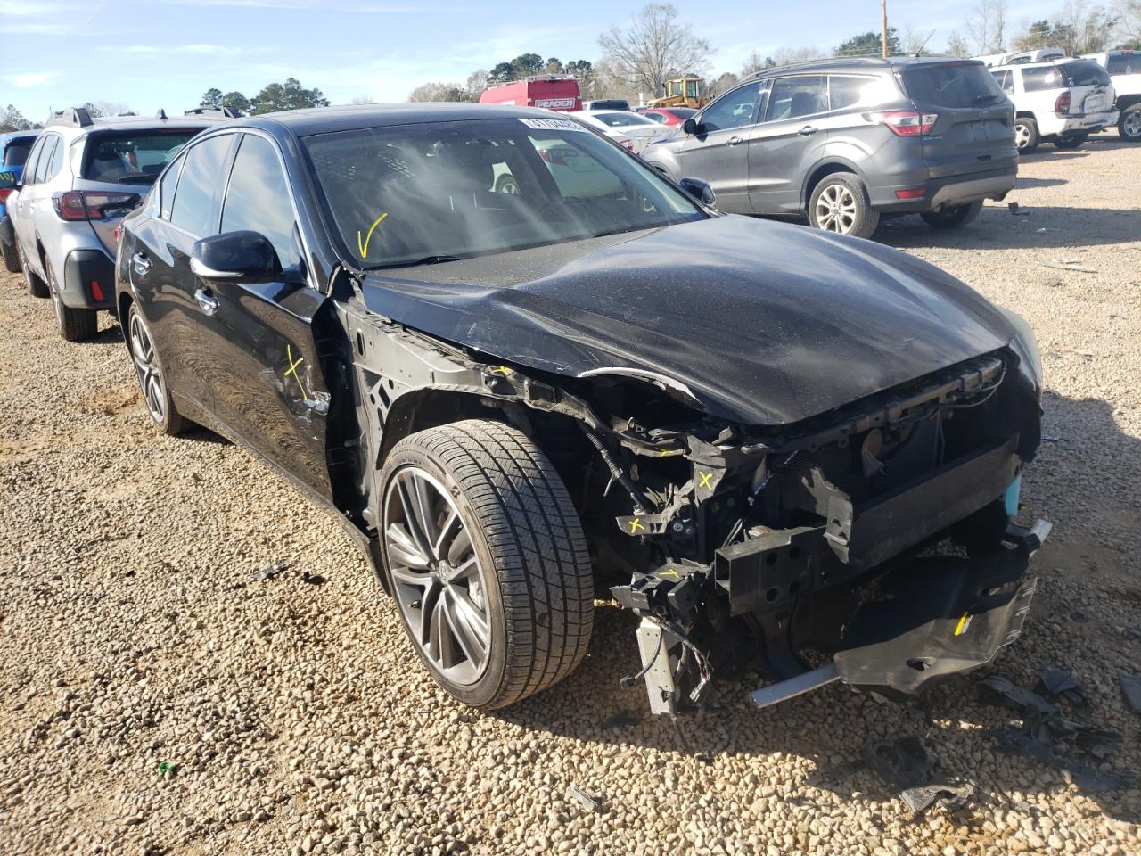 Photo 14 from auction – 2014 INFINITI Q50 BASE with VIN JN1BV7AP4EM683919