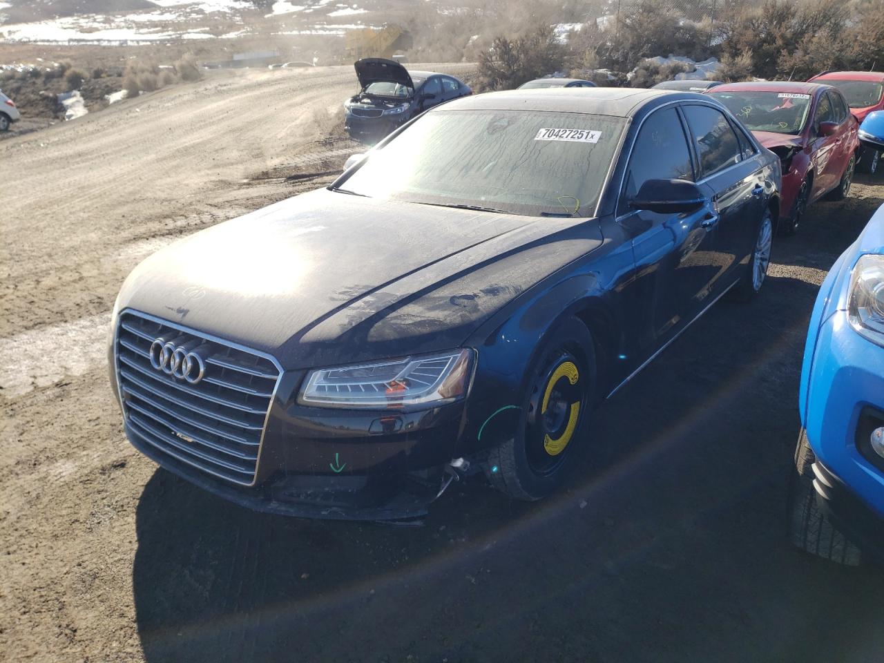 Photo 2 from auction – 2016 AUDI A8 L QUATT with VIN WAU34AFD3GN012073