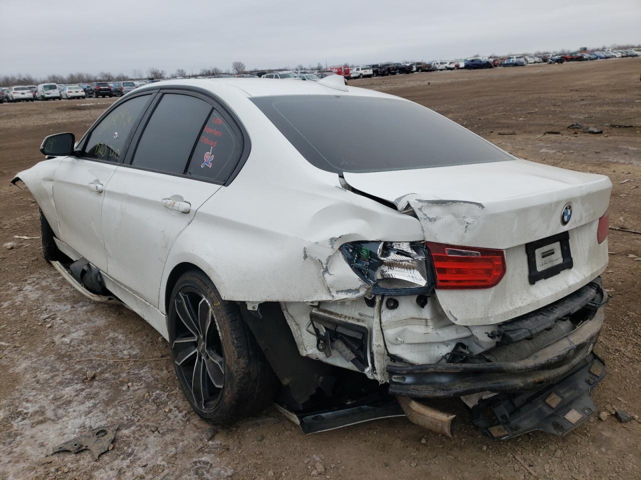 Photo 3 from auction – 2014 BMW 320 I with VIN WBA3B1G51ENS79092