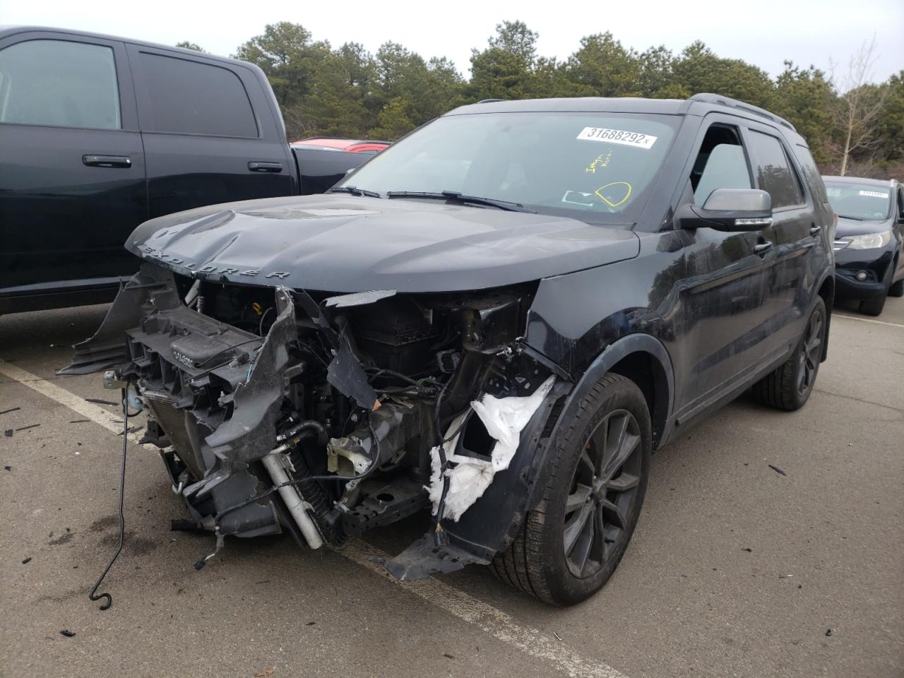 Photo 2 from auction – 2018 FORD EXPLORER X with VIN 1FM5K8D80JGB14597