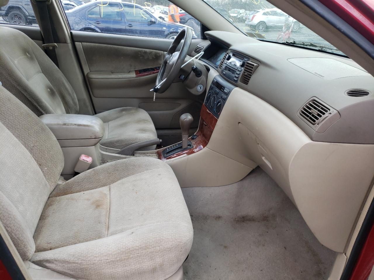 Photo 5 from auction – 2004 TOYOTA COROLLA CE with VIN 2T1BR32E14C196423