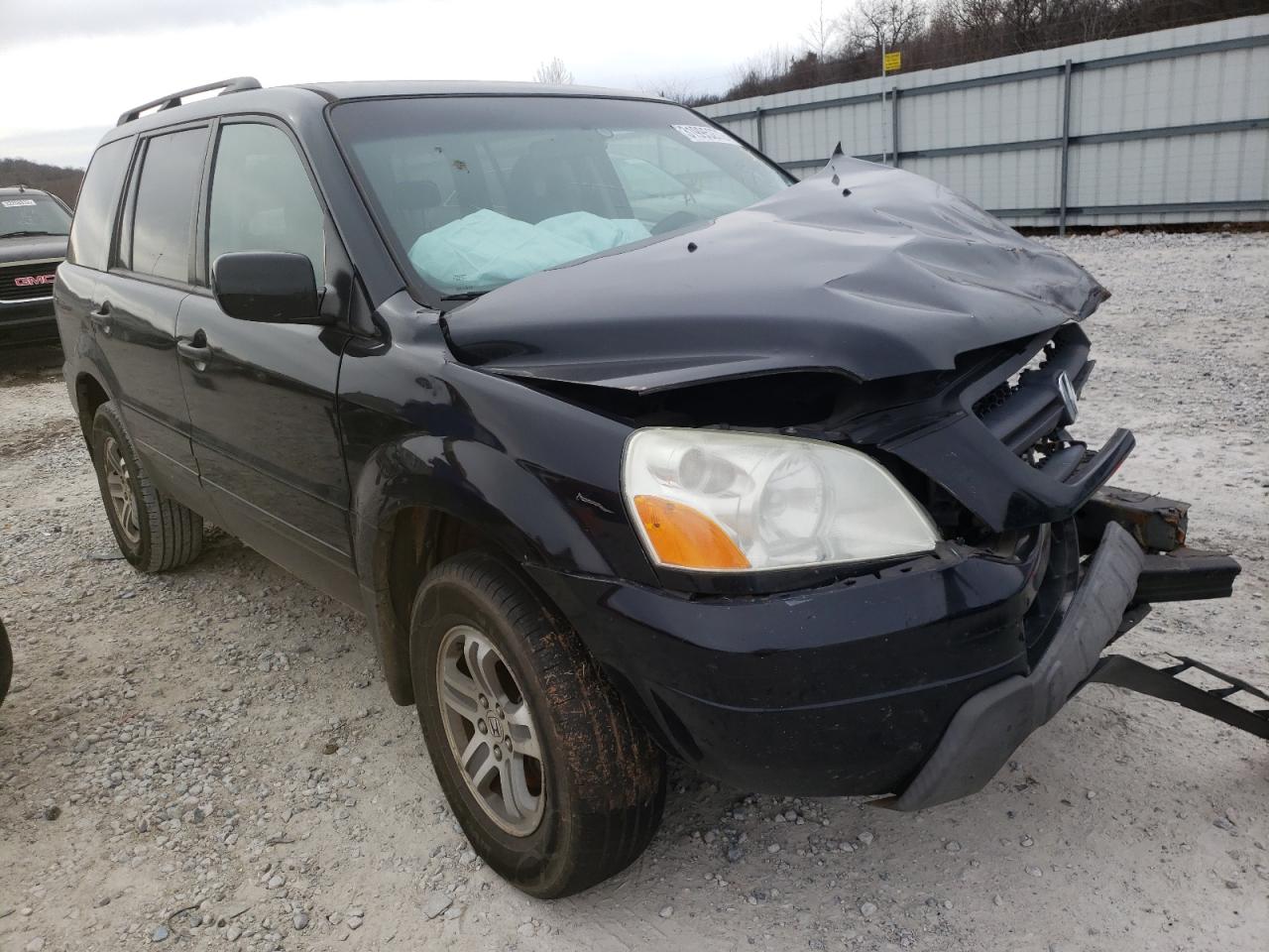 Photo 1 from auction – 2004 HONDA PILOT EXL with VIN 2HKYF18614H575118