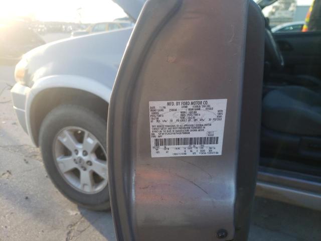 Photo 10 from auction – 2007 FORD ESCAPE XLT with VIN 1FMYU03167KB78808