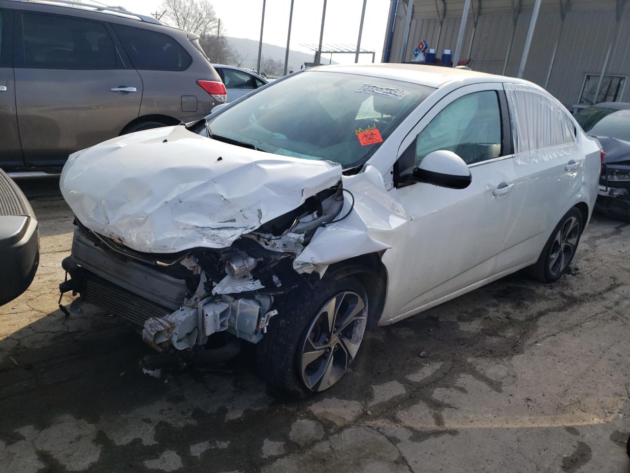 Photo 2 from auction – 2017 CHEVROLET SONIC PREM with VIN 1G1JF5SB4H4111033