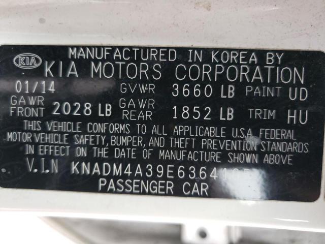 Zdjęcie 10 z aukcji – 2014 KIA RIO LX z VIN KNADM4A39E6364165