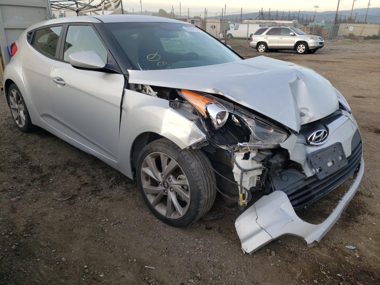HYUNDAI VELOSTER 2016 with VIN KMHTC6AD6GU288162 - Photo from auction
