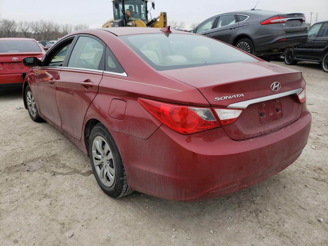 Photo 3 from auction – 2012 HYUNDAI SONATA GLS with VIN 5NPEB4AC8CH384729