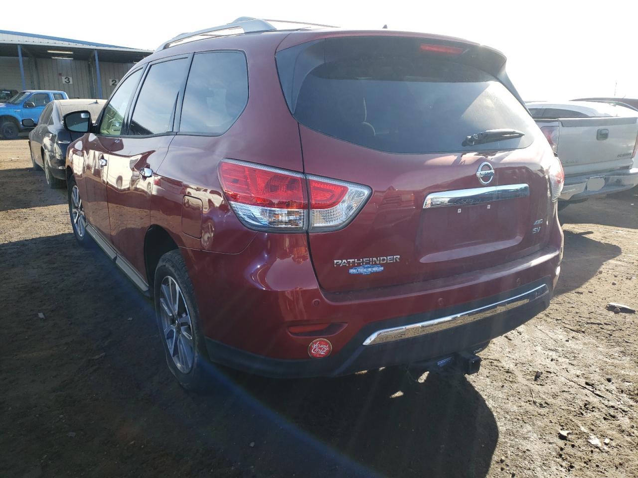 Photo 3 from auction – 2013 NISSAN PATHFINDER with VIN 5N1AR2MM5DC622385