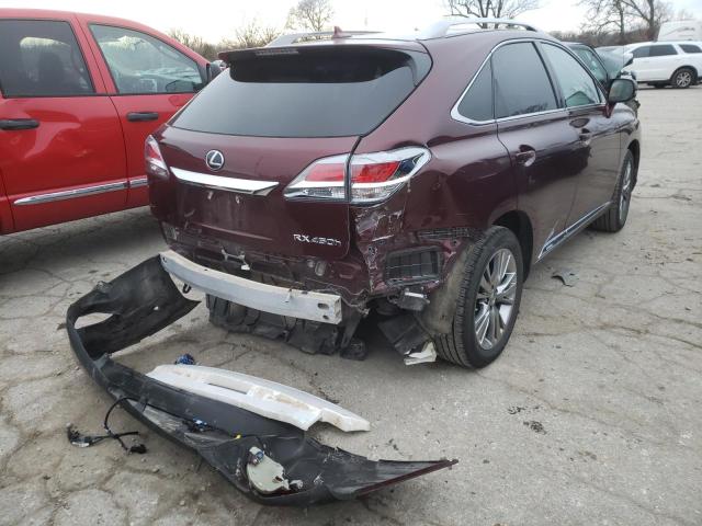 Photo 4 from auction – 2013 LEXUS RX 450 with VIN JTJBC1BA7D2452241