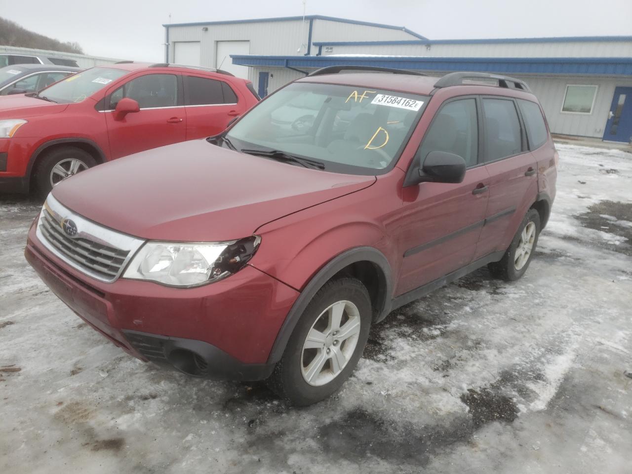 Photo 2 from auction – 2010 SUBARU FORESTER X with VIN JF2SH6BC2AH902472