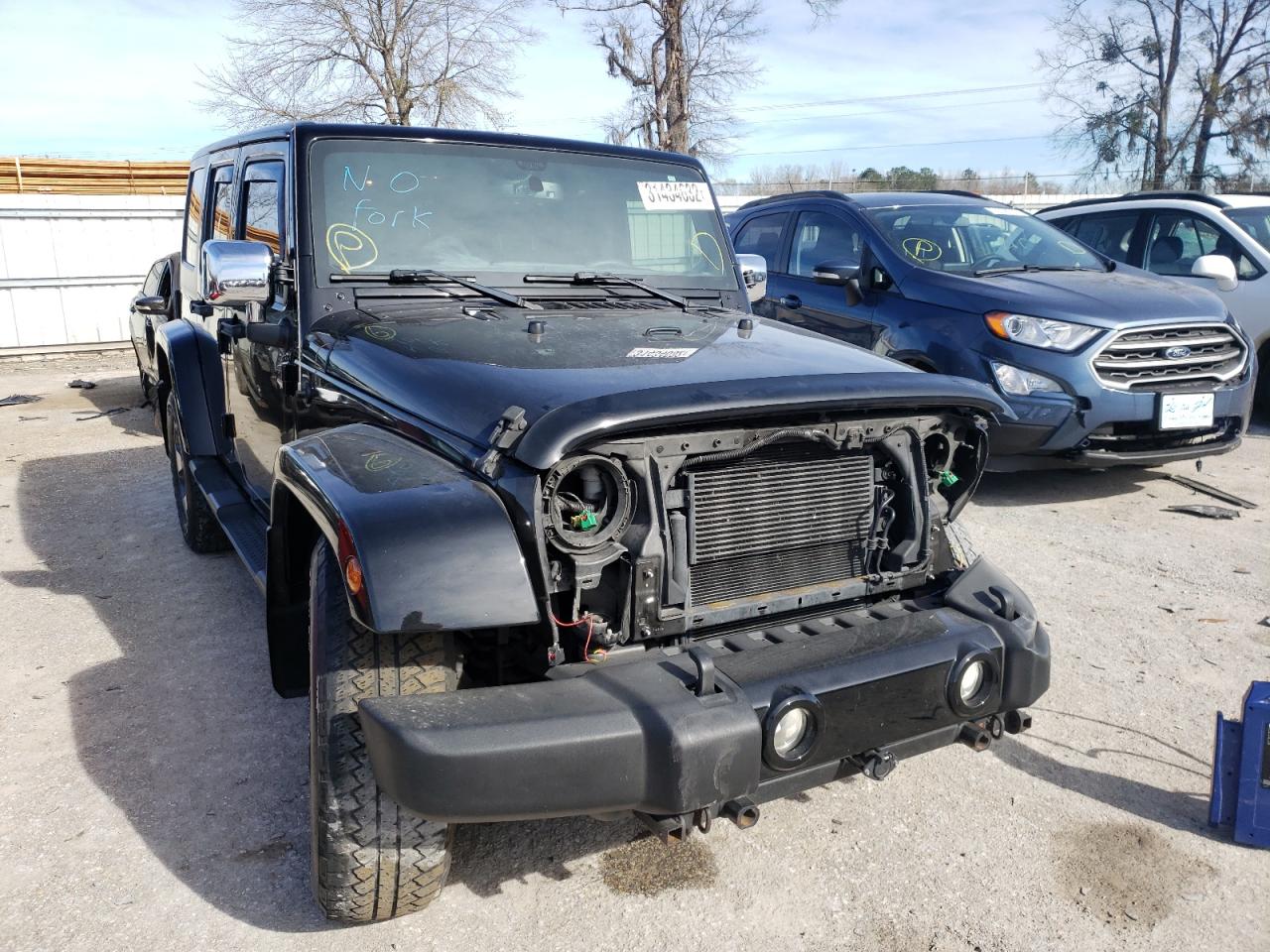 JEEP WRANGLER U 2016 with VIN 1C4BJWEG3GL176547 - Photo from auction