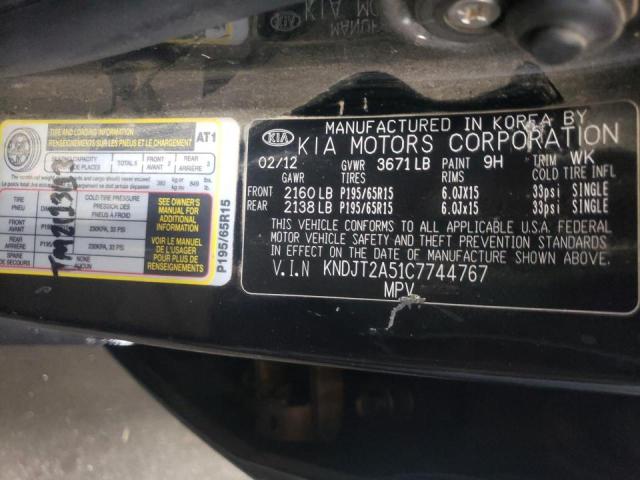 Photo 10 from auction – 2012 KIA SOUL with VIN KNDJT2A51C7744767