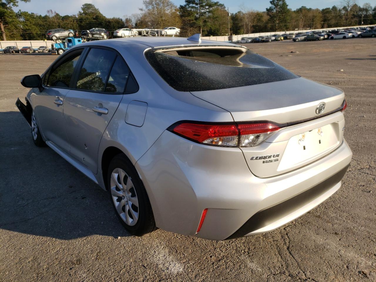 Photo 3 from auction – 2021 TOYOTA COROLLA LE with VIN JTDEPMAE7MJ118128