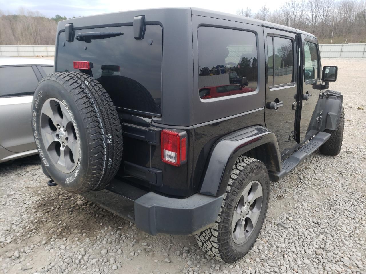 Photo 4 from auction – 2017 JEEP WRANGLER with VIN 1C4BJWEG0HL538920