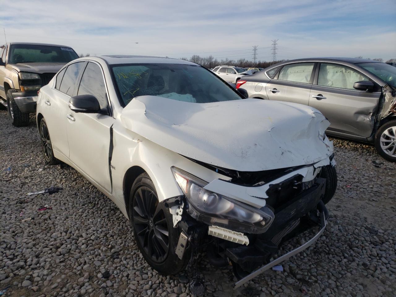 Photo 1 from auction – 2018 INFINITI Q50 PURE with VIN JN1CV7AP1JM240741