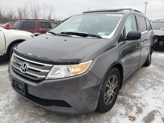 Photo 2 from auction – 2013 HONDA ODYSSEY EX with VIN 5FNRL5H64DB068619