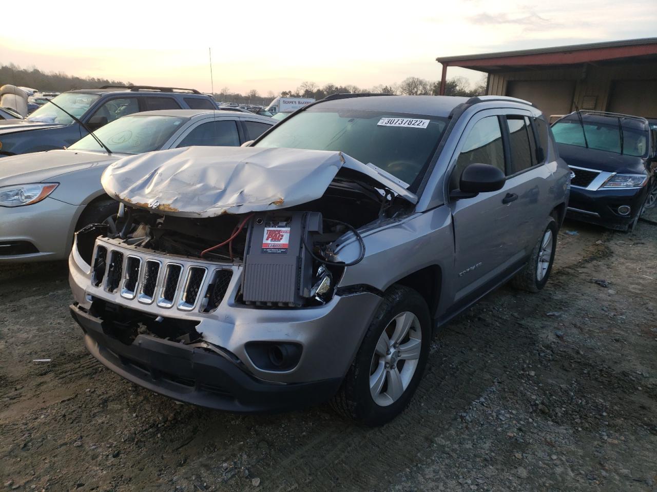 Photo 2 from auction – 2014 JEEP COMPASS SP with VIN 1C4NJDBB1ED756879