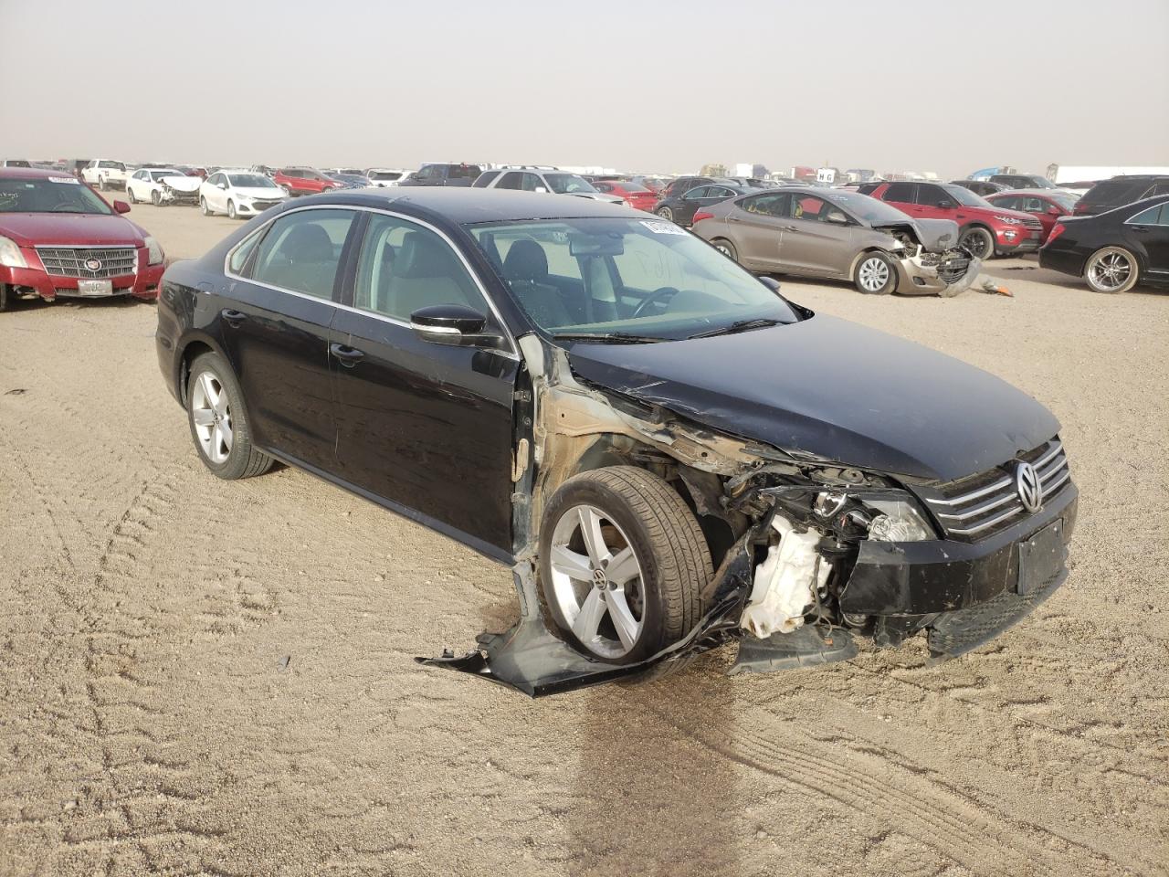 Photo 1 from auction – 2012 VOLKSWAGEN PASSAT SE with VIN 1VWBP7A31CC074937