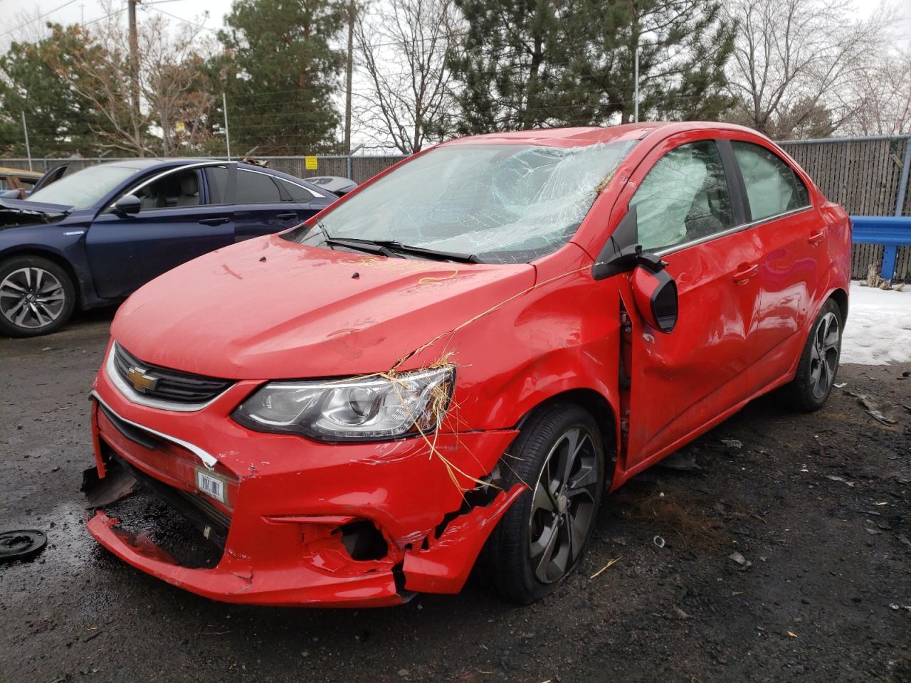 Photo 2 from auction – 2018 CHEVROLET SONIC PREM with VIN 1G1JF5SB7J4106561